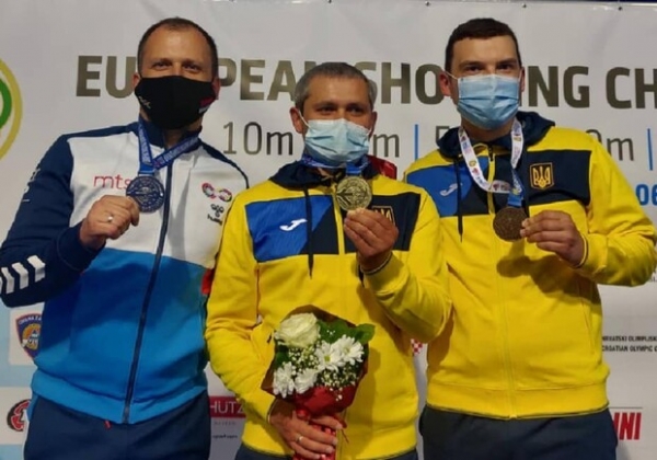 Настреляли: сборная Украины привезет награды с чемпионата Европы по пулевой стрельбе