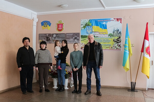 В одесском лицее открыли три мемориальные доски погибшим воинам: среди них Виталий Блажко