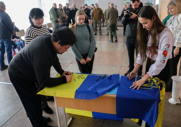 В одесском лицее открыли три мемориальные доски погибшим воинам: среди них Виталий Блажко