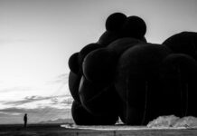 Украинская инсталяция «Черное Облако» на Burning Man разрушена ураганом