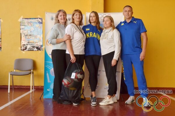 Одеська область продовжила марафон олімпійських уроків Одеська область продовжила марафон олімпійських уроків